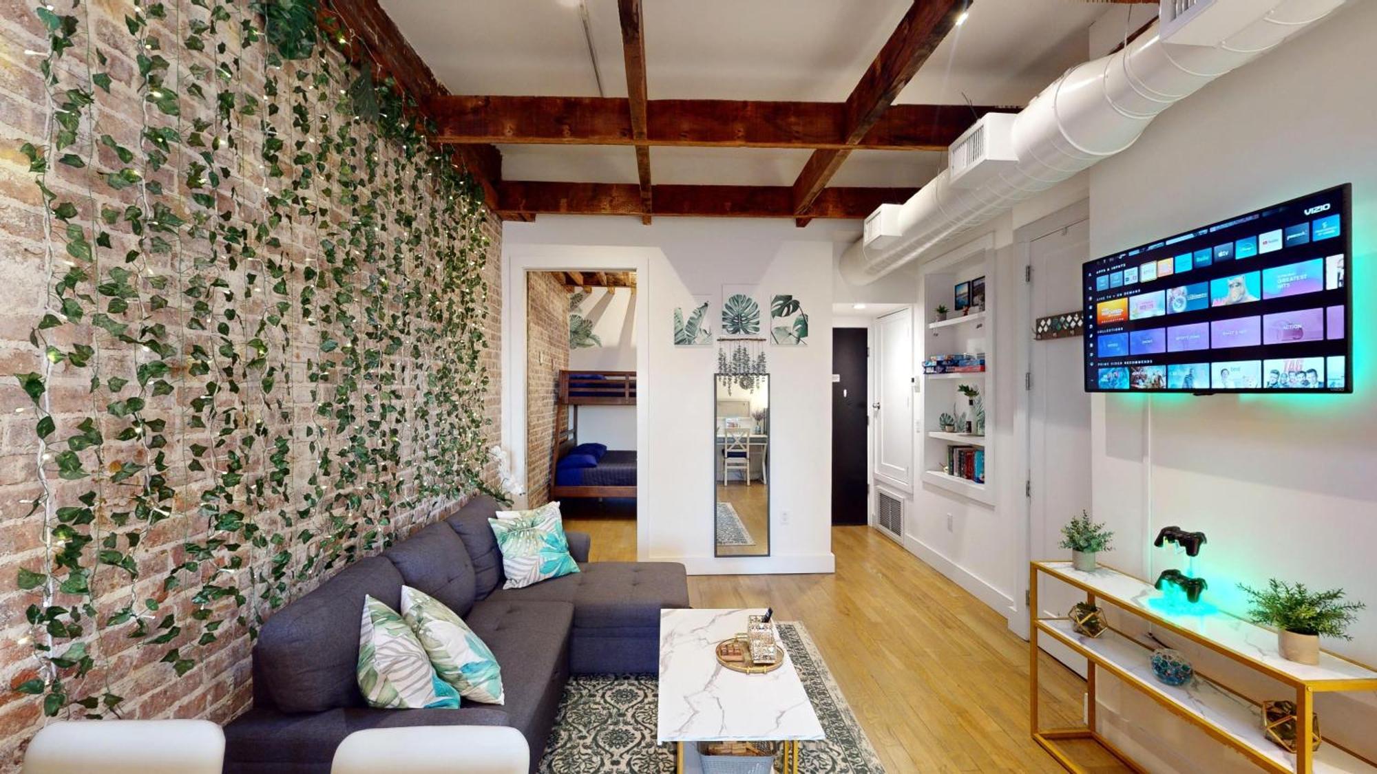 Chic Penthouse 15 Minutes From Nyc - Bus Stop At Doorstep Hoboken Luaran gambar