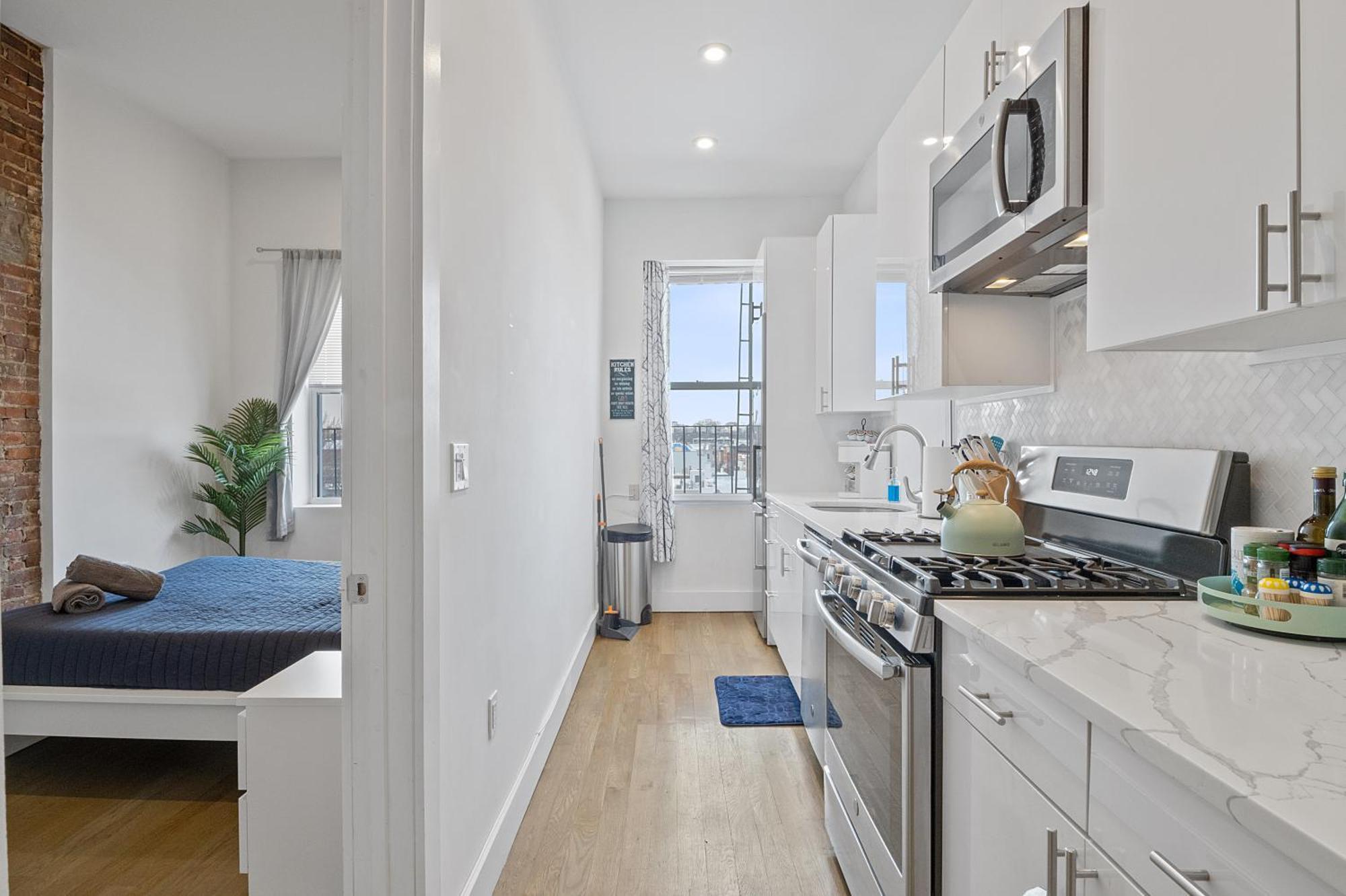 Chic Penthouse 15 Minutes From Nyc - Bus Stop At Doorstep Hoboken Luaran gambar