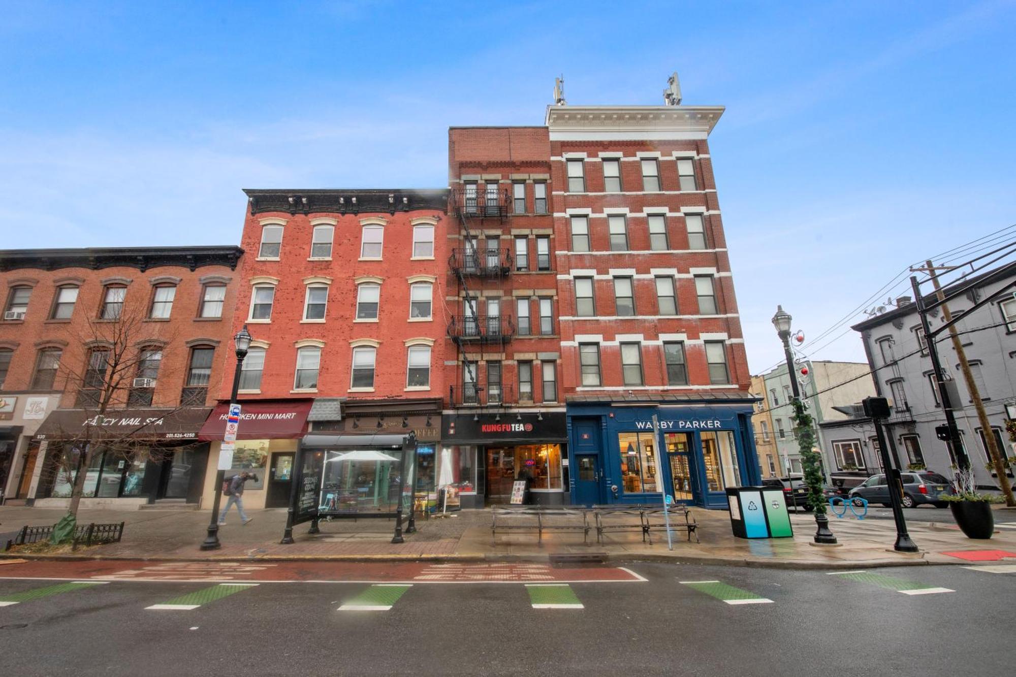 Chic Penthouse 15 Minutes From Nyc - Bus Stop At Doorstep Hoboken Luaran gambar