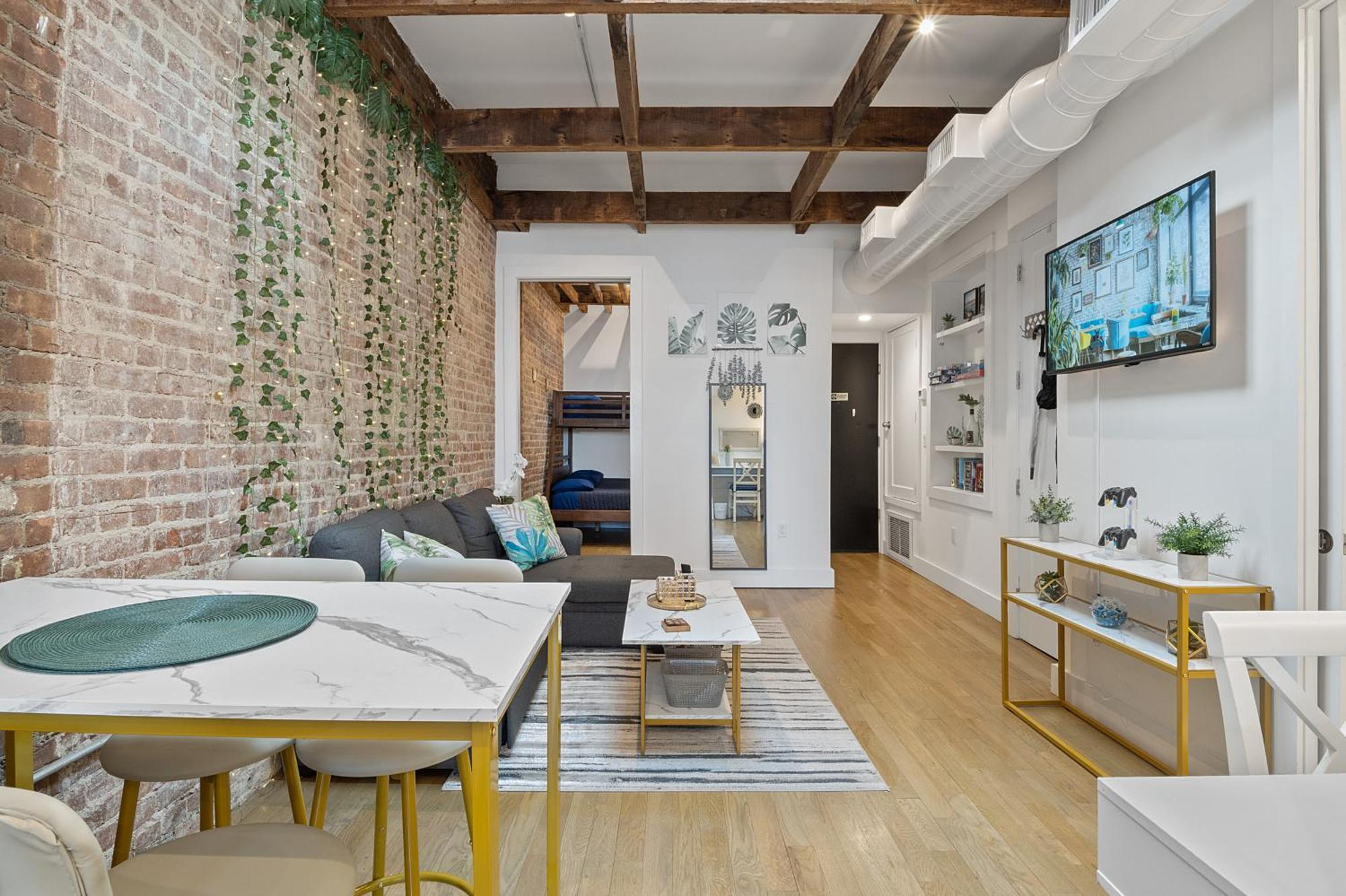 Chic Penthouse 15 Minutes From Nyc - Bus Stop At Doorstep Hoboken Luaran gambar