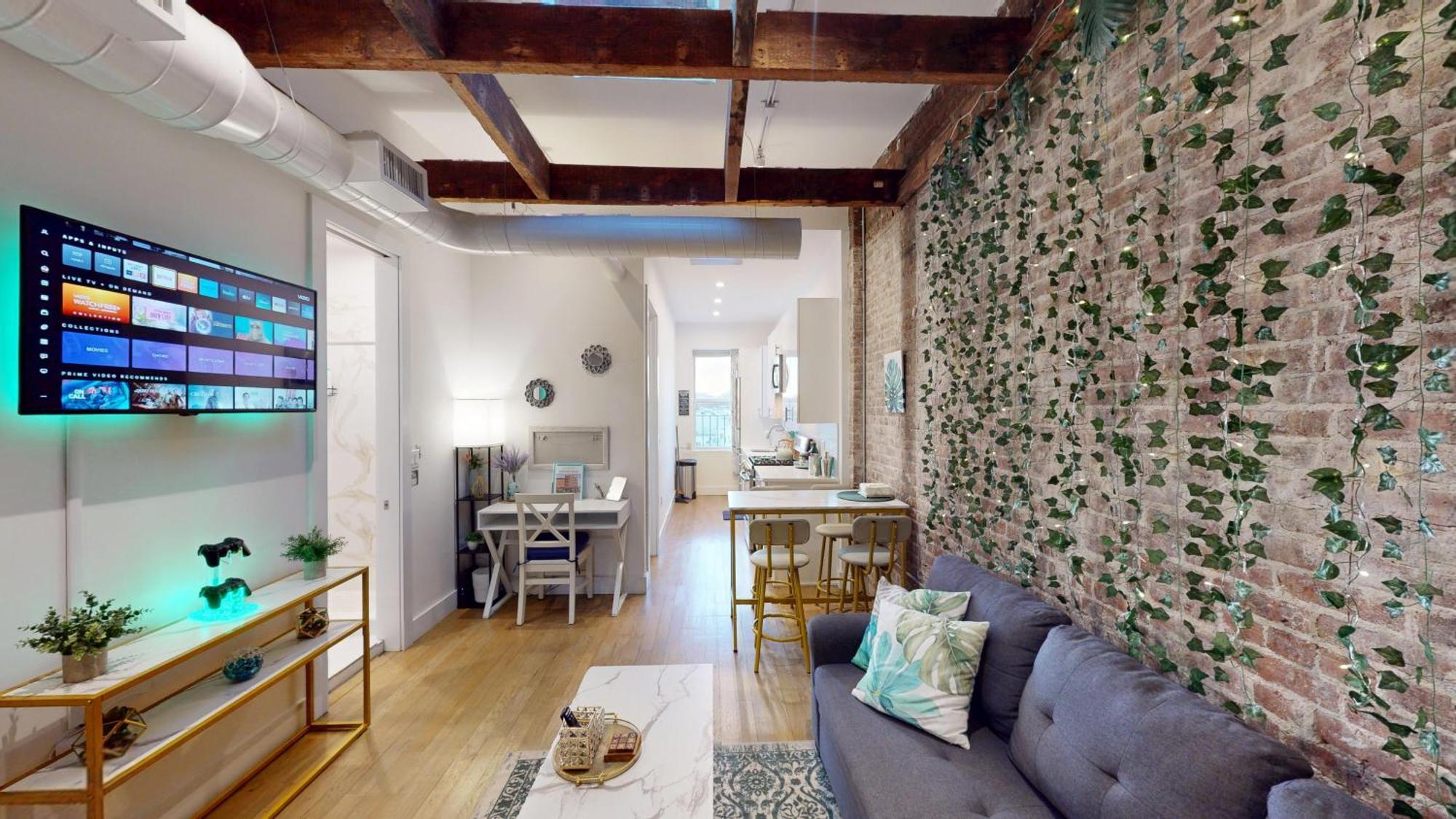 Chic Penthouse 15 Minutes From Nyc - Bus Stop At Doorstep Hoboken Luaran gambar